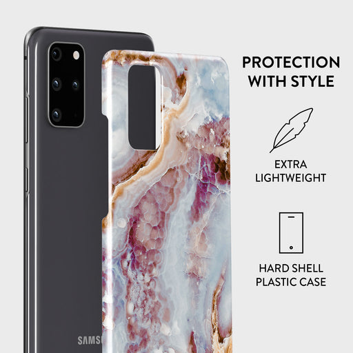 Frozen Leaves - Cute Marble Samsung Galaxy S20 Plus 4G / 5G Case 2