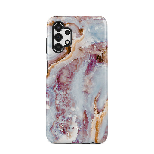 Frozen Leaves - Cute Marble Samsung Galaxy A13 4G Case 1