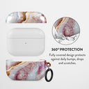 Frozen Leaves - Cute Marble AirPods Pro Case 2