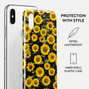 Sunflower Glimmer - iPhone XS Max Case 2