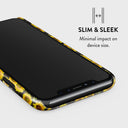Sunflower Glimmer - iPhone XS Max Case 4