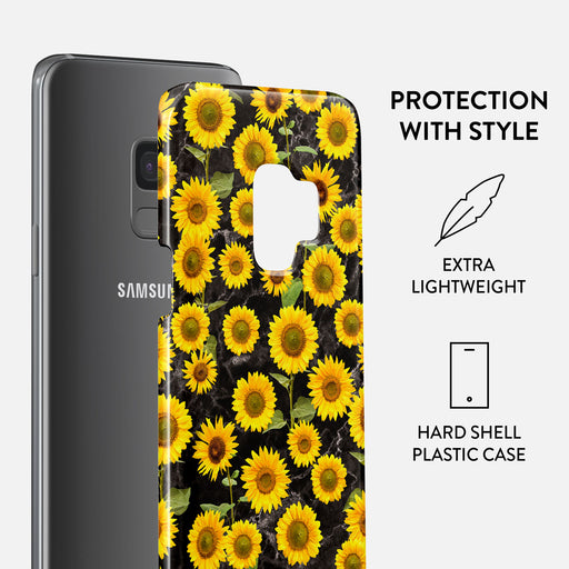 Sunflower Glimmer - Samsung Galaxy S9 Case 2