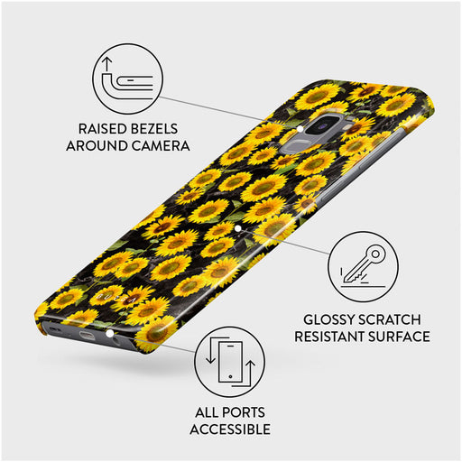 Sunflower Glimmer - Samsung Galaxy S9 Case 3