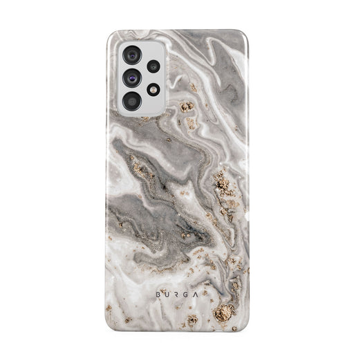 Snowstorm - Grey Marble Samsung Galaxy A52 / A52S 4G / 5G Case 1