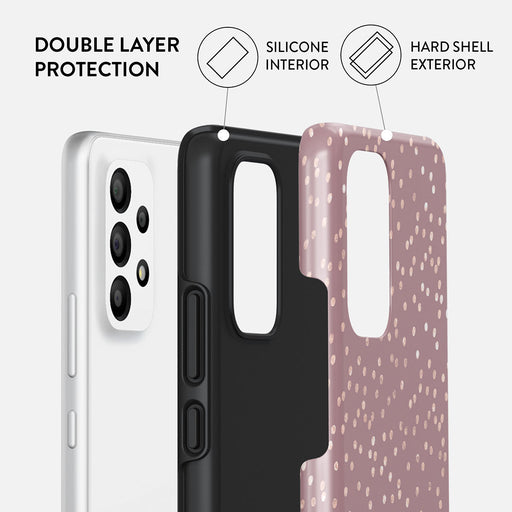 Hot Cocoa - Spotted Samsung Galaxy A73 Case 2