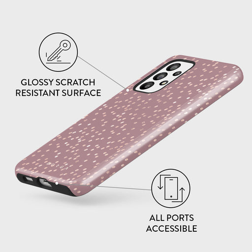 Hot Cocoa - Spotted Samsung Galaxy A73 Case 3