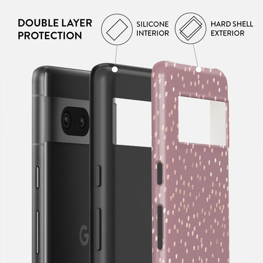 Hot Cocoa - Spotted Google Pixel 7a Case 2