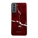 Iconic Red Ruby - Marble Samsung Galaxy S21 Case 5