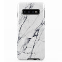 Satin White - Marble Samsung Galaxy S10 Plus Case 5