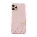 Peachy Gold - Pink Marble iPhone 11 Pro Max Case 1