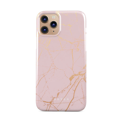 Peachy Gold - Pink Marble iPhone 11 Pro Max Case 1