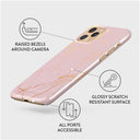 Peachy Gold - Pink Marble iPhone 11 Pro Max Case 3