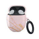 Peachy Gold - Pink Marble Google Pixel Buds 2 Case