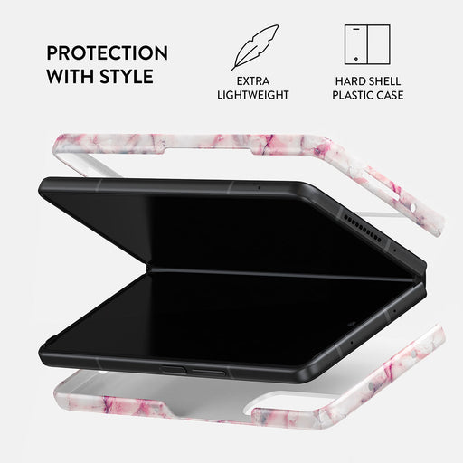 Raspberry Jam - Girls Samsung Galaxy Z Fold 4 Case 2