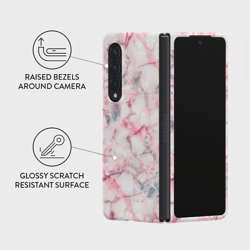 Raspberry Jam - Girls Samsung Galaxy Z Fold 4 Case 3