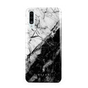 Fatal Contradiction - Black & White Marble Samsung Galaxy A50 Case 1