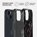 Rose Gold Marble - iPhone 13 Case 6