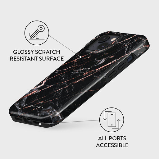 Rose Gold Marble - iPhone 13 Case 7