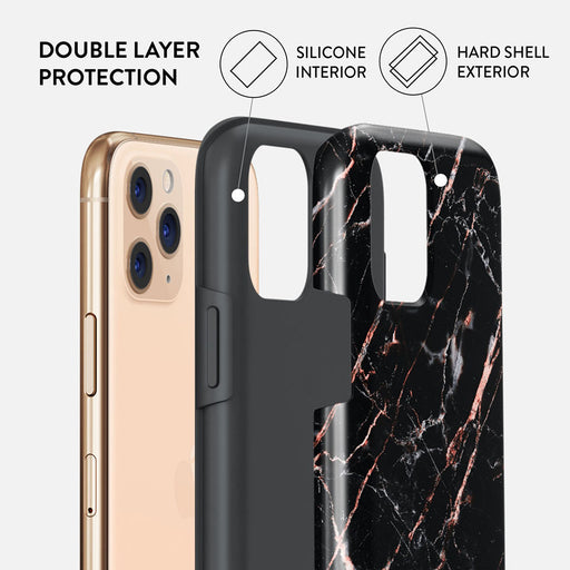 Rose Gold Marble - iPhone 11 Pro Case 6
