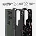 Rose Gold Marble - Samsung Galaxy S23 Ultra Case 6