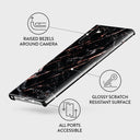 Rose Gold Marble - Samsung Galaxy Note 10 Case 3