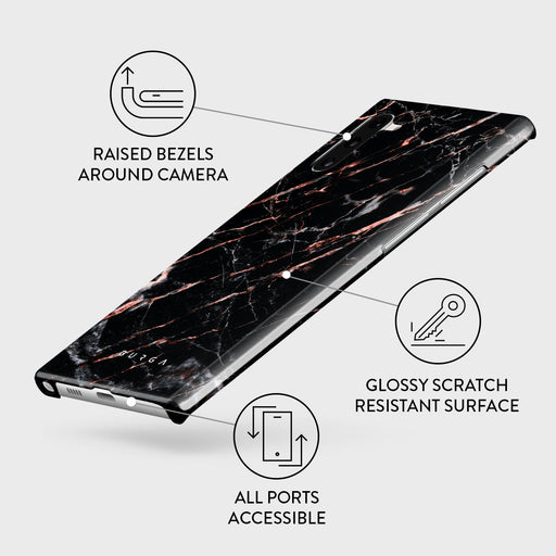 Rose Gold Marble - Samsung Galaxy Note 10 Case 3