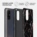 Rose Gold Marble - Samsung Galaxy A71 4G Case 6