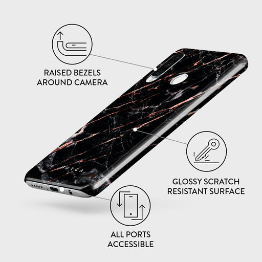 Rose Gold Marble - Huawei P30 Lite Case 3