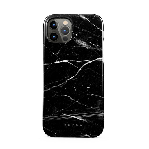 Noir Origin - Black Marble iPhone 12 Pro Max Case 1