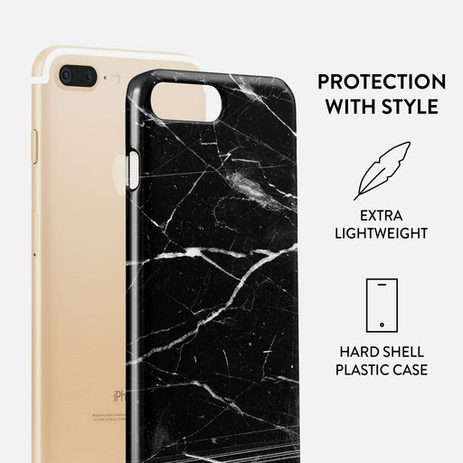 Noir Origin - Black Marble iPhone 7 Plus / 8 Plus Case 2