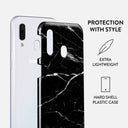Noir Origin - Black Marble Samsung Galaxy A40 Case 2