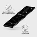 Noir Origin - Black Marble OnePlus 8 Case 3