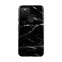 Noir Origin - Black Marble Google Pixel 5 Case 5