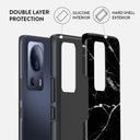 Noir Origin - Black Marble Xiaomi 13 Lite Case 2