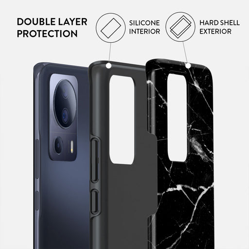 Noir Origin - Black Marble Xiaomi 13 Lite Case 2