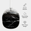 Noir Origin - Black Marble AirPods Max Case 2