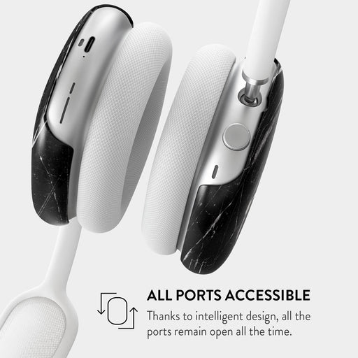 Noir Origin - Black Marble AirPods Max Case 6