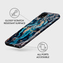 Mystic River - Blue Marble Samsung Galaxy A22 5G Case 3
