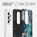Mystic River - Blue Marble Samsung Galaxy A53 Case 2