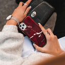Iconic Red Ruby - Marble iPhone XR Case 25