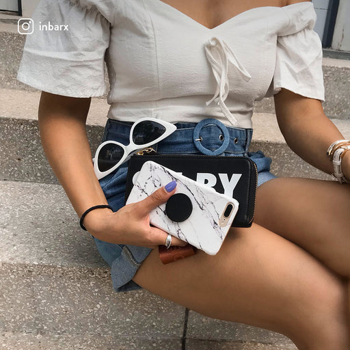 Satin White - Marble Samsung Galaxy A72 4G / 5G Case 11