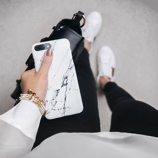 Satin White - Marble Google Pixel 6 Case 5