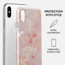 Golden Coral - Pink iPhone XS Max Case 2