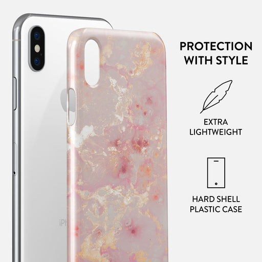Golden Coral - Pink iPhone XS Max Case 2