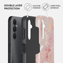 Golden Coral - Pink Samsung Galaxy A14 5G Case 2