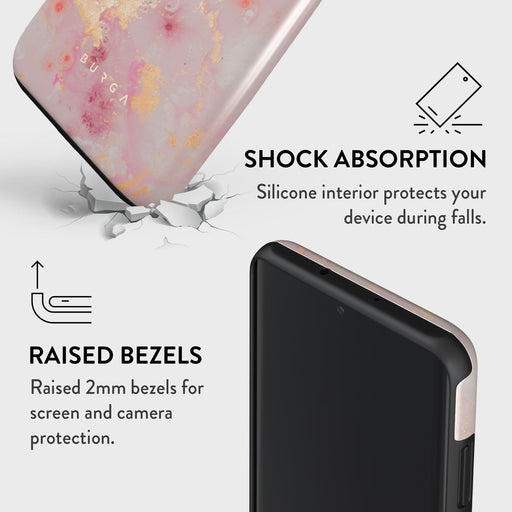 Golden Coral - Pink Huawei P30 Lite Case 8