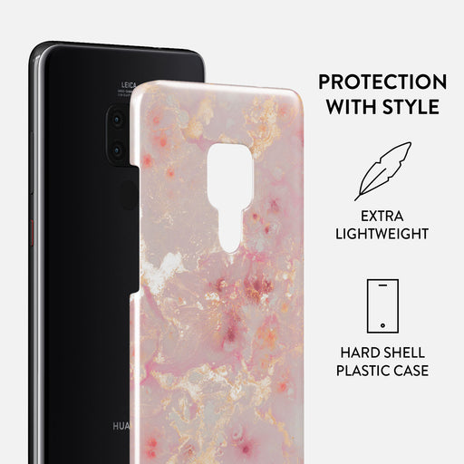 Golden Coral - Pink Huawei Mate 20 Case 2