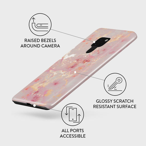 Golden Coral - Pink Huawei Mate 20 Case 3