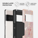 Golden Coral - Pink Google Pixel 6 Pro Case 2