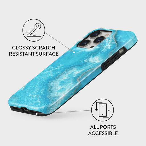 Ocean Waves - Blue iPhone 13 Pro Case 7